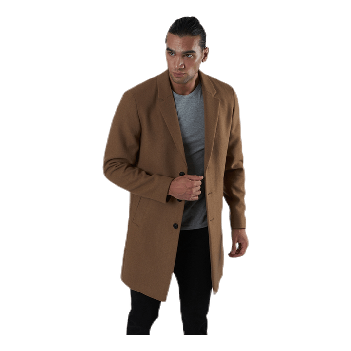 Moulder Wool Coat Beige