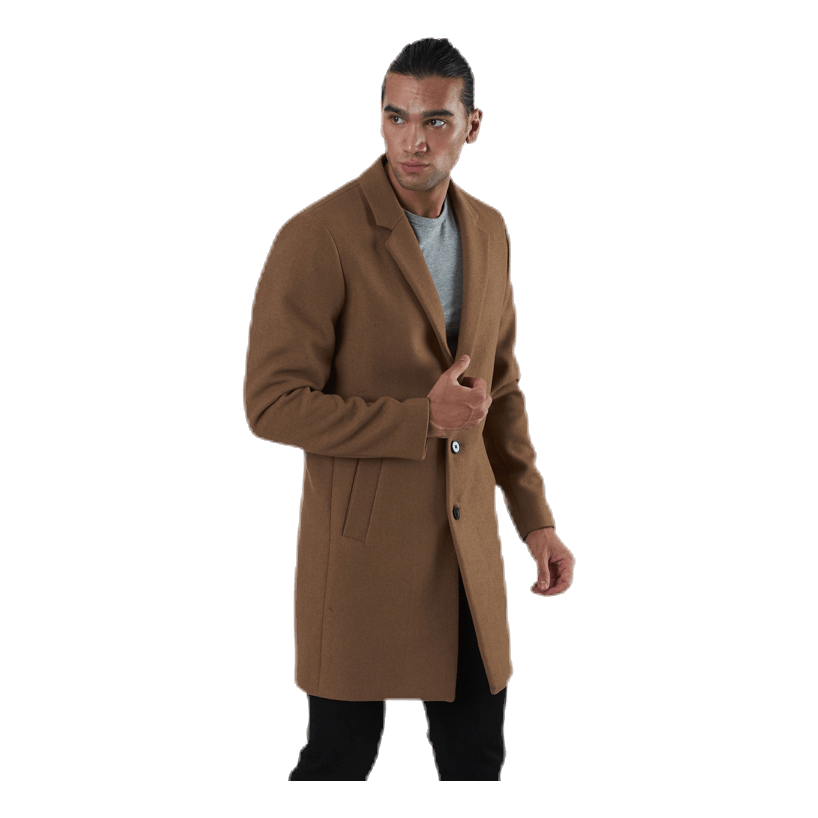 Moulder Wool Coat Beige