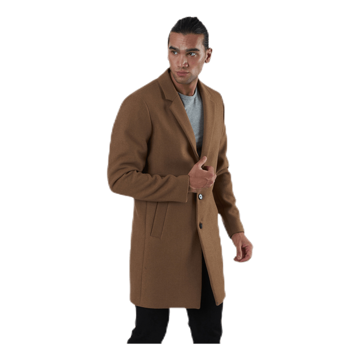 Moulder Wool Coat Beige