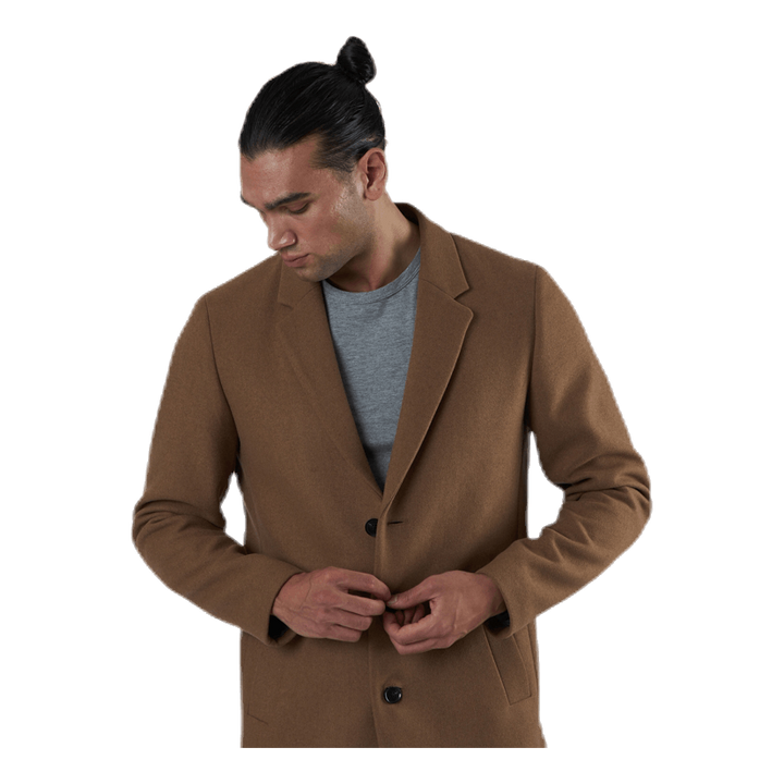 Moulder Wool Coat Beige