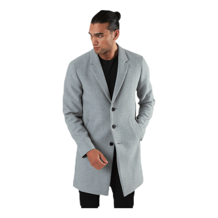 Moulder Wool Coat Grey