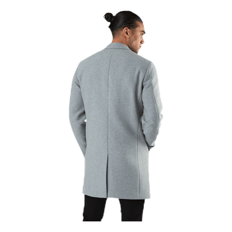 Moulder Wool Coat Grey