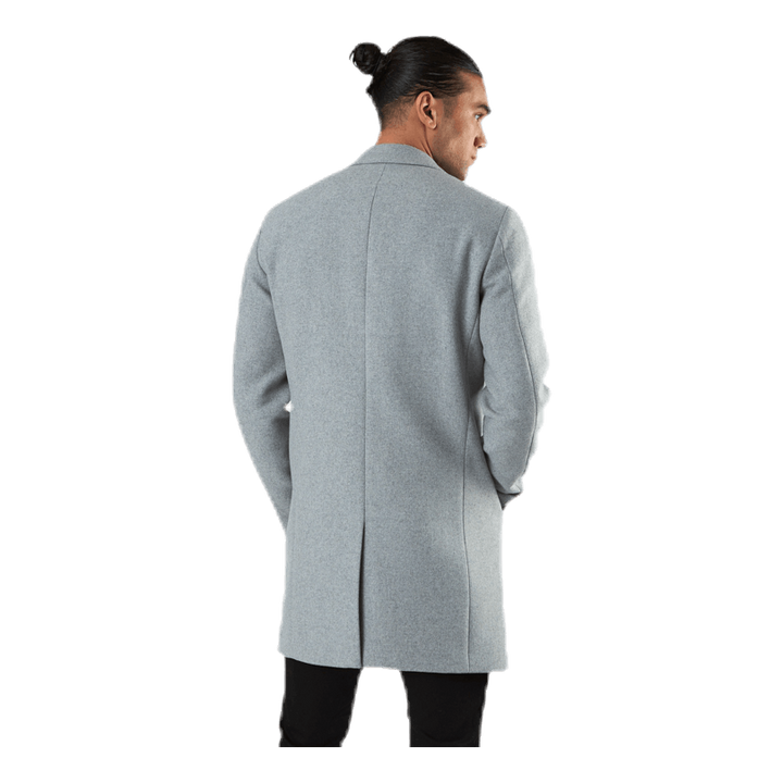 Moulder Wool Coat Grey