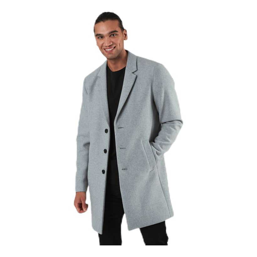 Moulder Wool Coat Grey