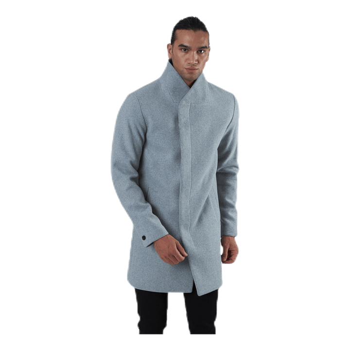 Collum Wool Coat Grey