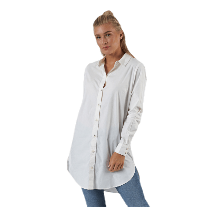 Noma Ls Long Shirt White