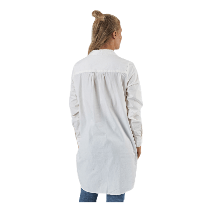 Noma Ls Long Shirt White