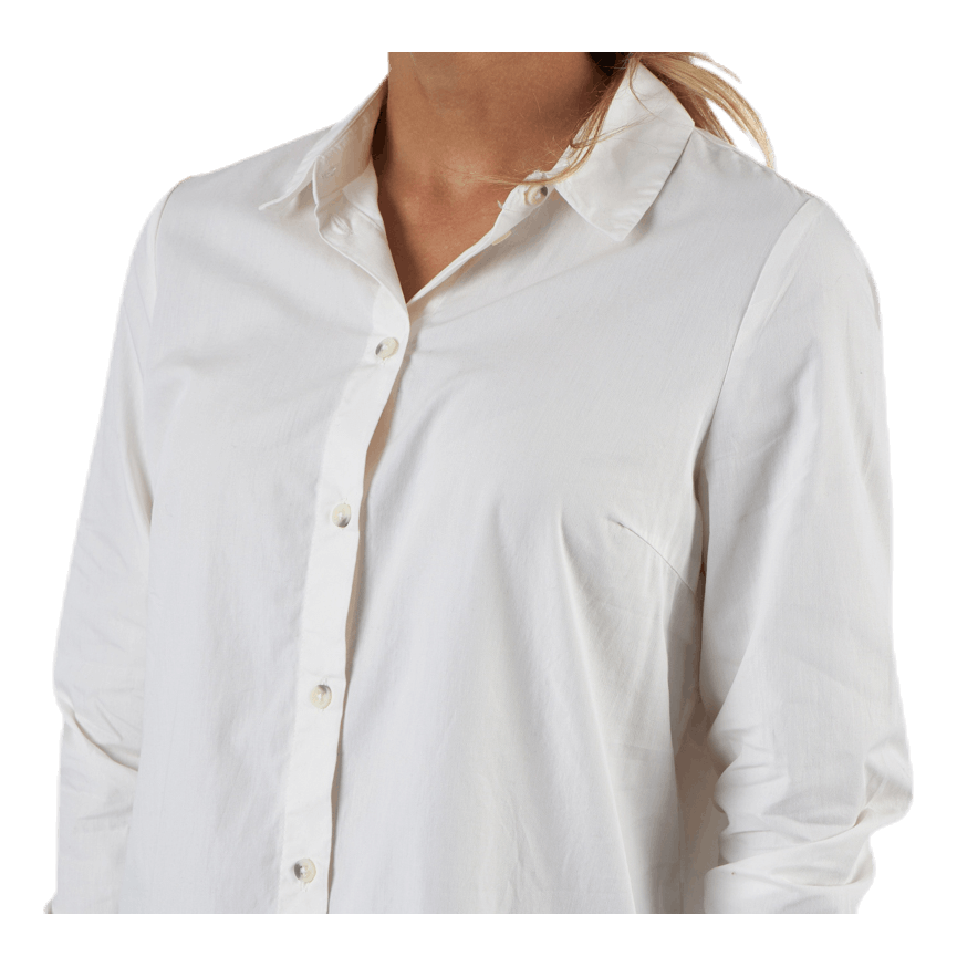 Noma Ls Long Shirt White