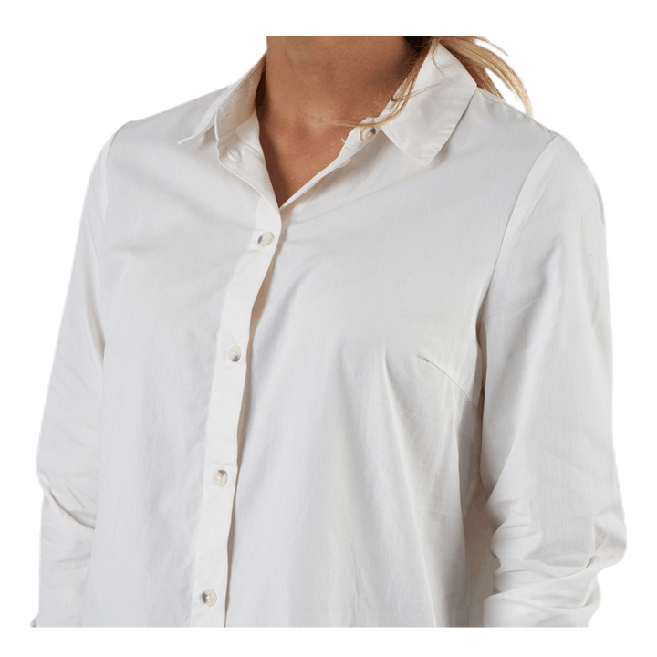 Noma Ls Long Shirt White