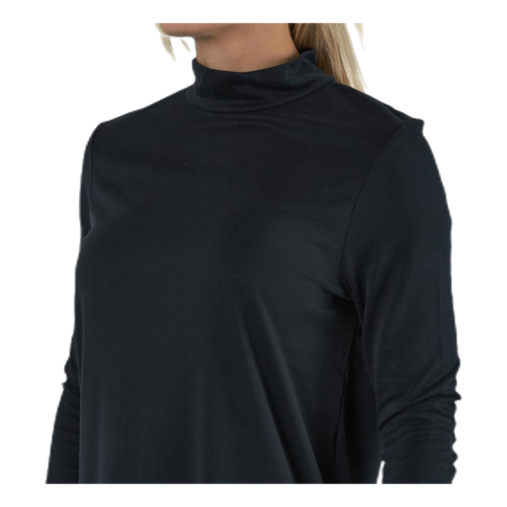 Bamala T-Neck Ls Dress Black