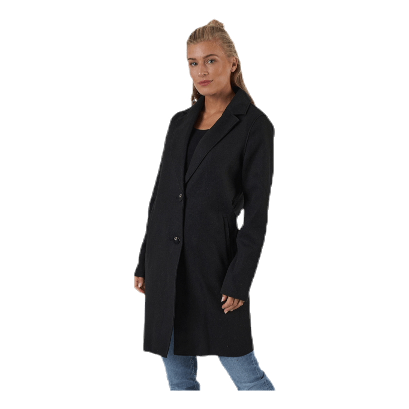 Carrie Bonded Coat Otw Black