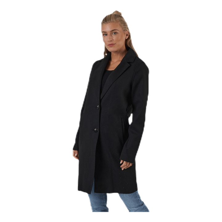 Carrie Bonded Coat Otw Black