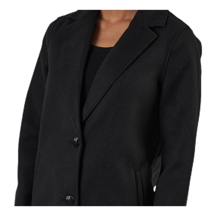 Carrie Bonded Coat Otw Black