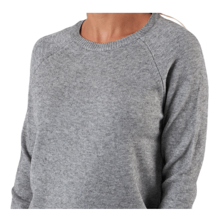 Lesly Kings L/S Pullover Knt Grey