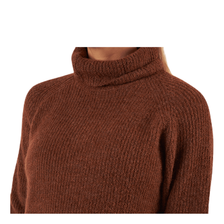 Ellen Ls Long  Knit Brown