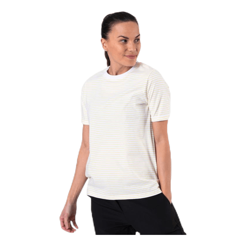 Ria Ss Fold Up Tee White