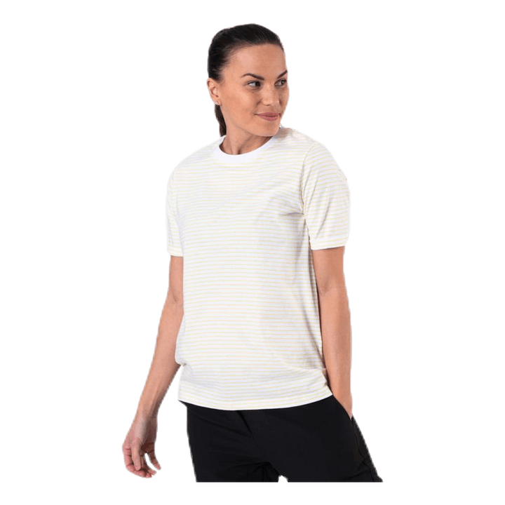 Ria Ss Fold Up Tee White