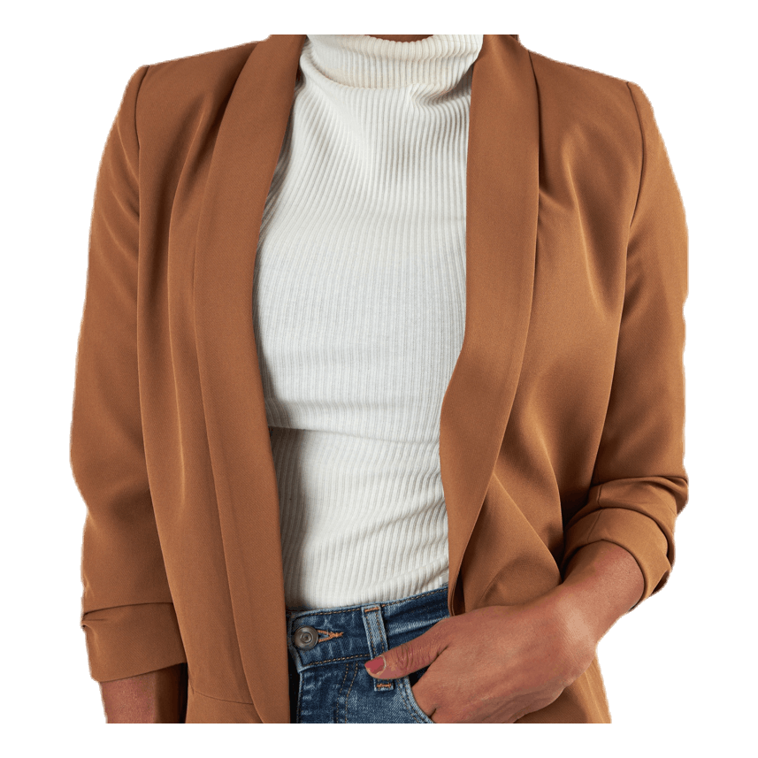 Elly 3/4 Life Blazer Tlr Brown