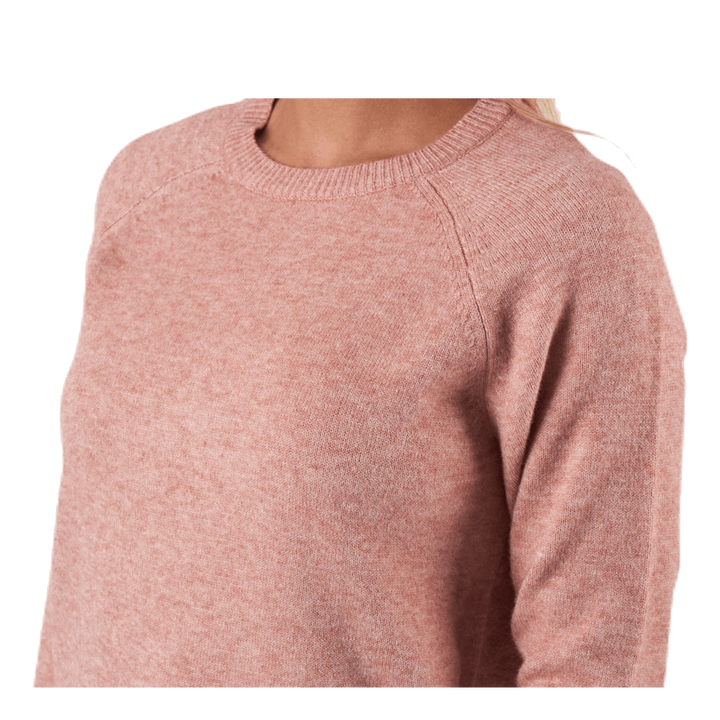 Lesly Kings L/S Pullover Knt Red