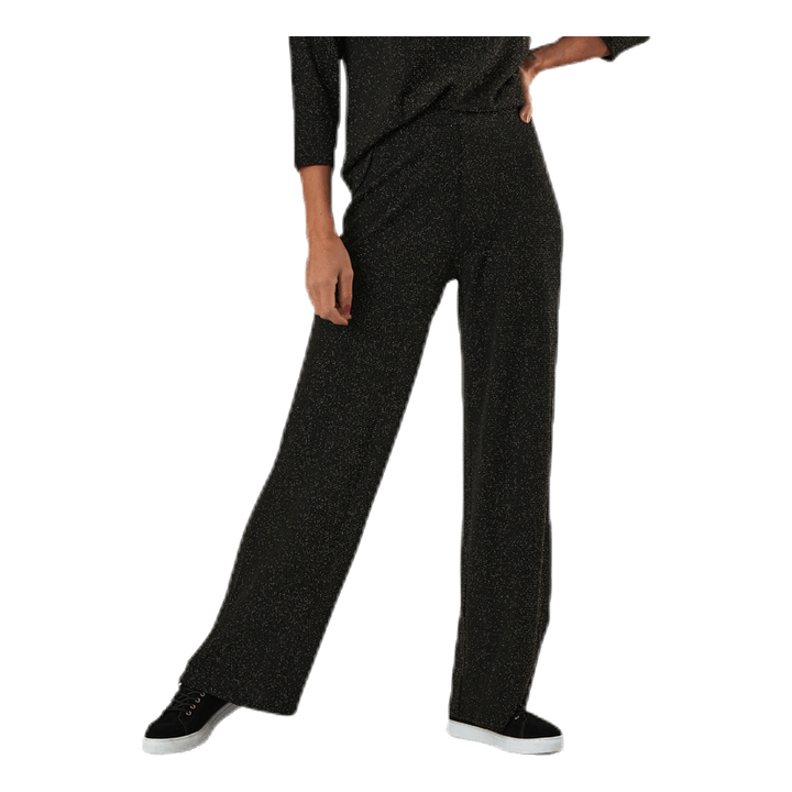 New Queen Glitter Pant Jrs Black