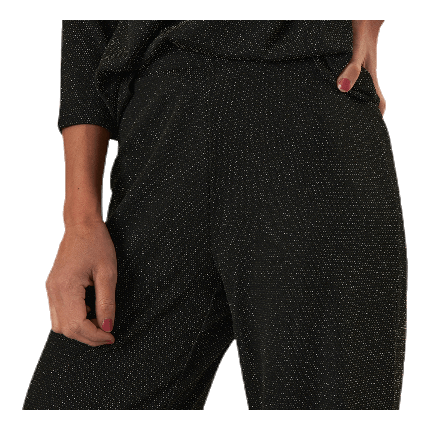 New Queen Glitter Pant Jrs Black