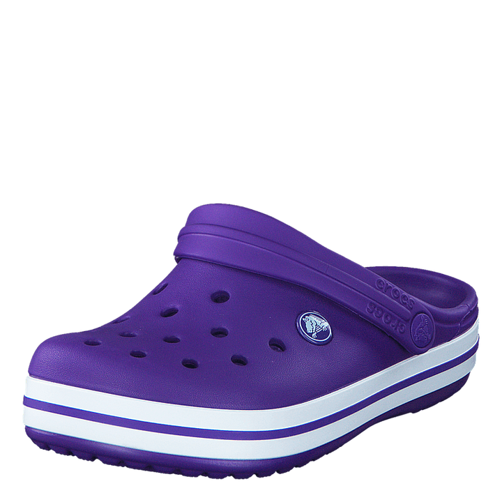 Crocband Clog Kids Ultraviolet/White