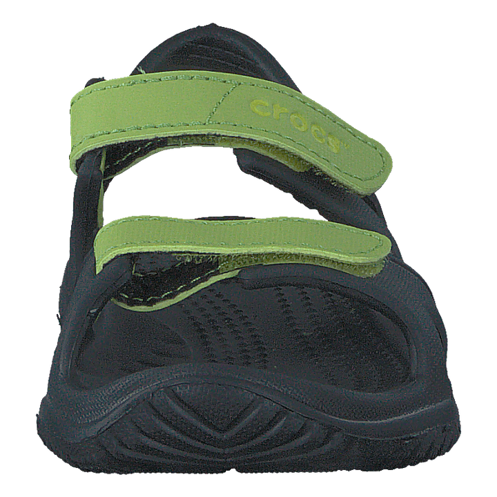 Swiftwater River Sandal Kids Black / Volt Green