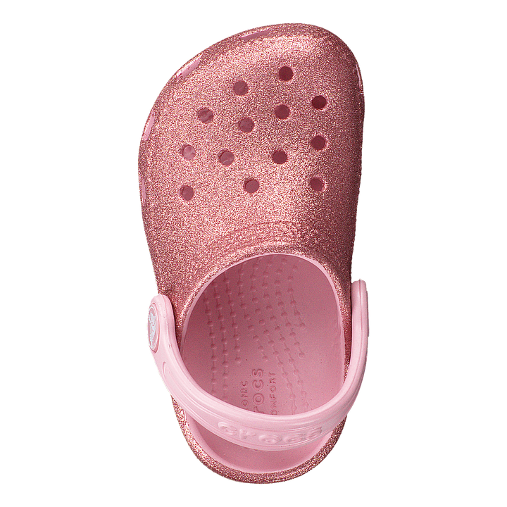 Classic Glitter Clog Kids Blossom