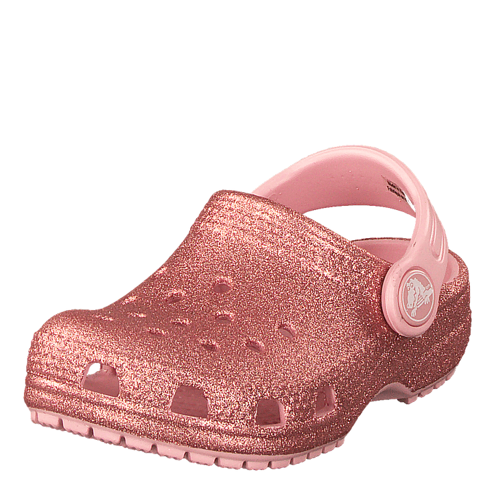 Classic Glitter Clog Kids Blossom