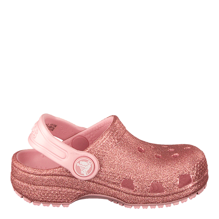 Classic Glitter Clog Kids Blossom