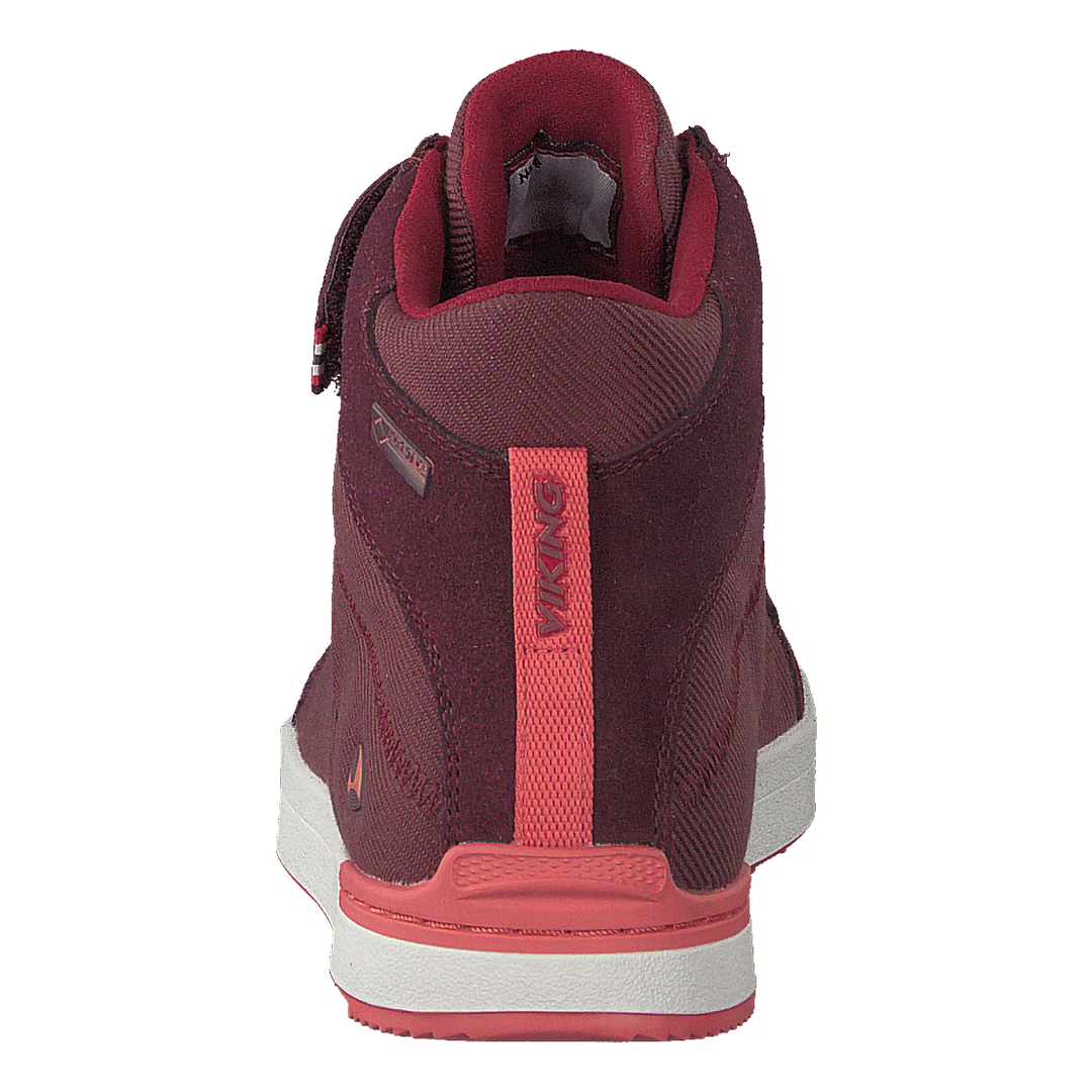 Sagene Mid Gtx Wine/coral