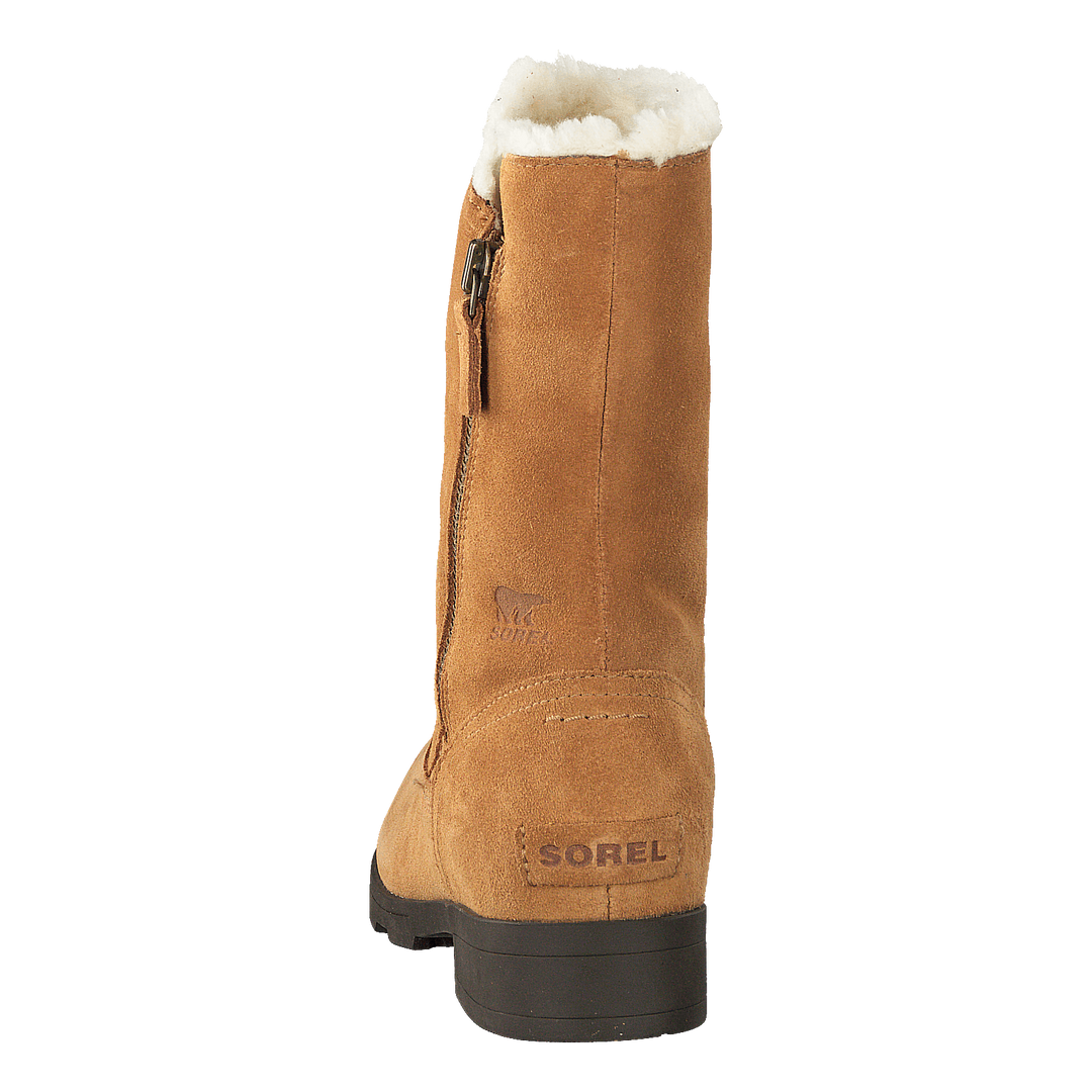 Sorel Youth Emelie Foldover Camel Brown Natural Sportamore