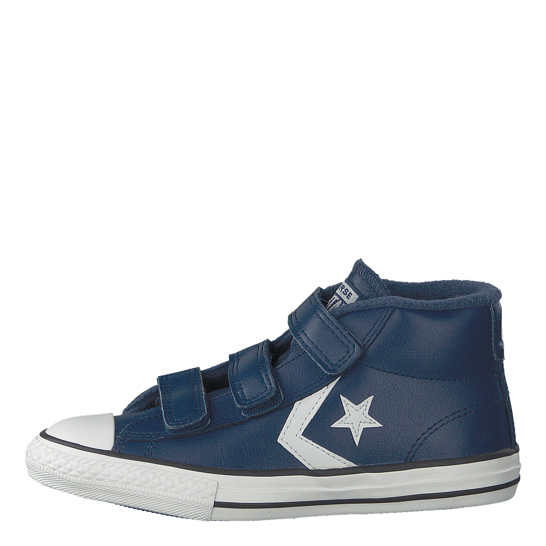 Star Player 3v Mid Navy mason Blue vintage White