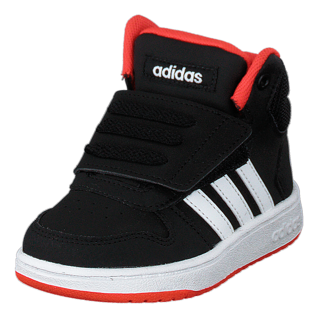 Hoops Mid 2.0 I Black/white/red