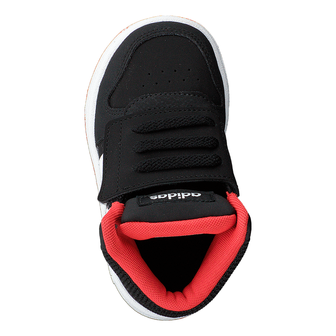 Hoops Mid 2.0 I Black/white/red