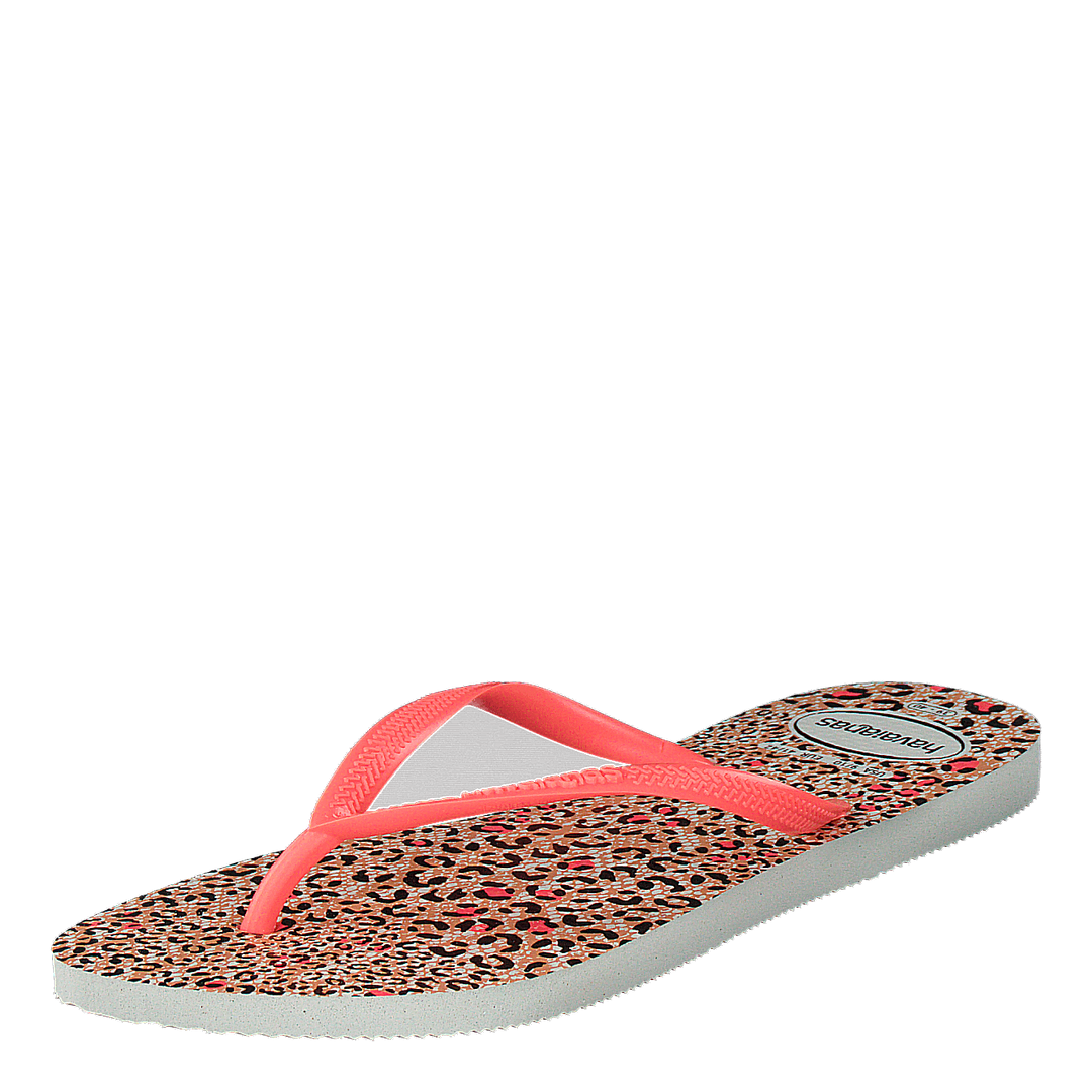 Havaianas Slim Animals White Coral New 6577 Sportamore