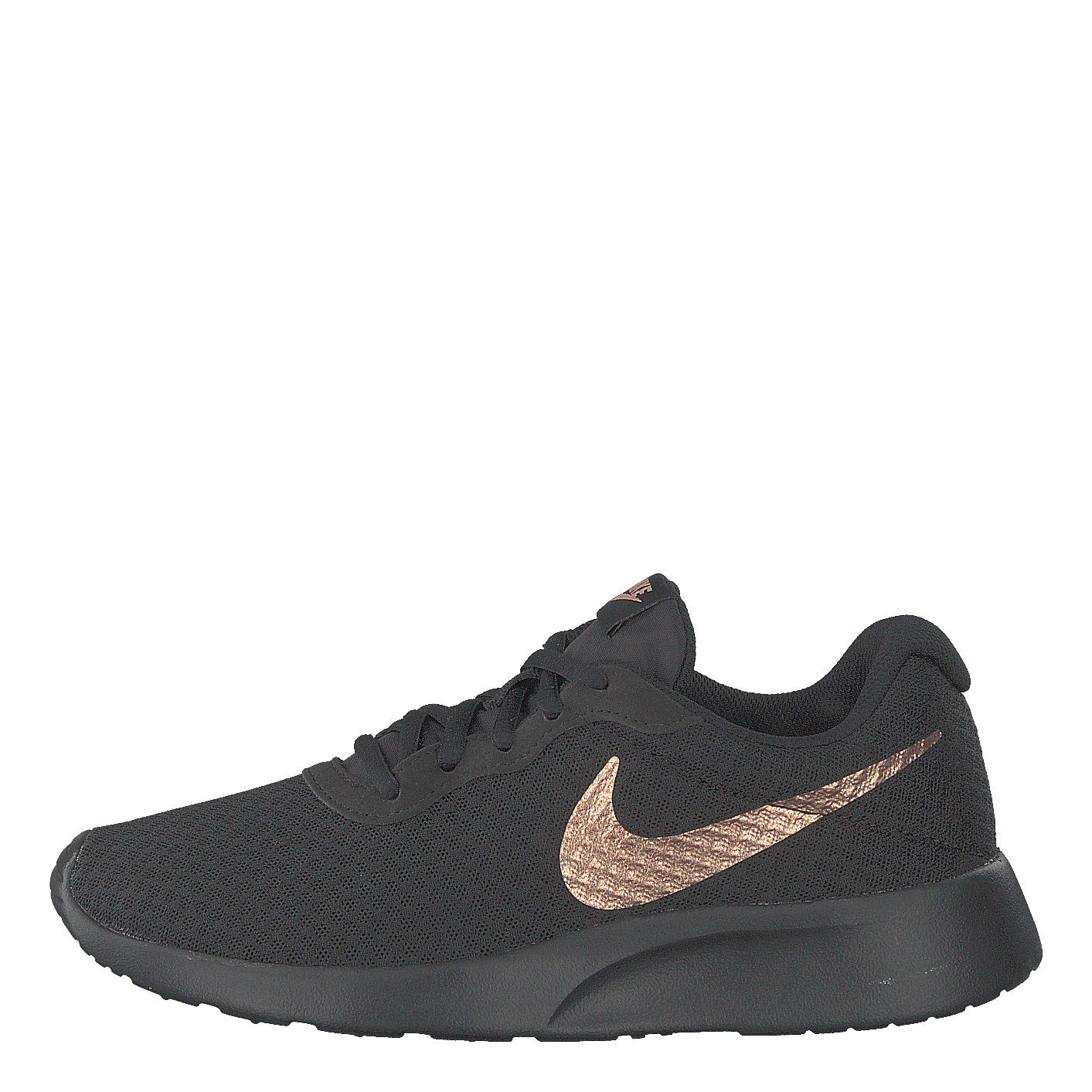 nike tanjun mens black and gold