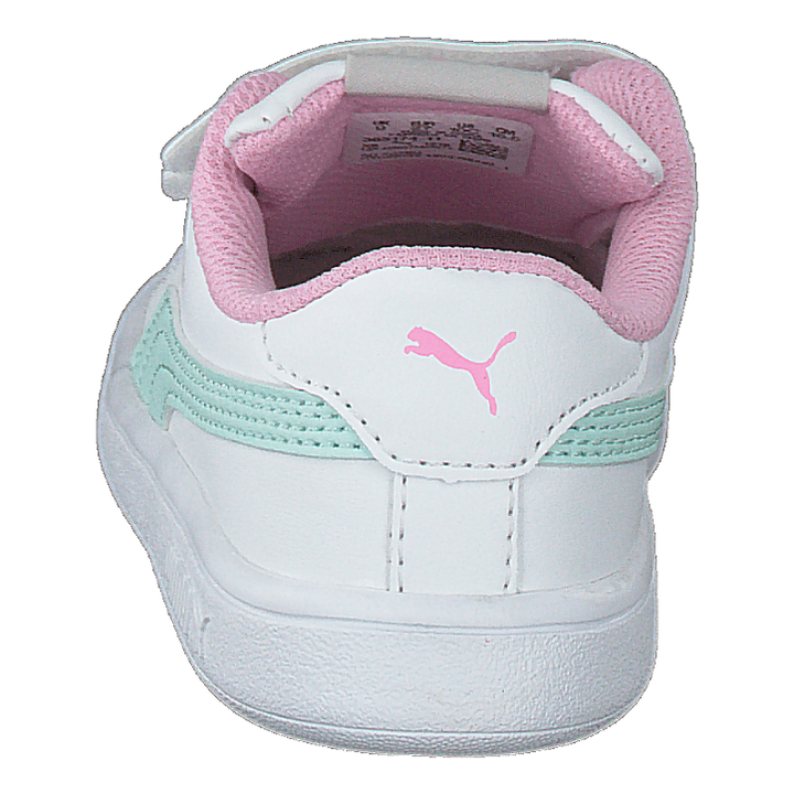 Puma Smash V2 L Inf Puma White-fair Aqua-pale Pink