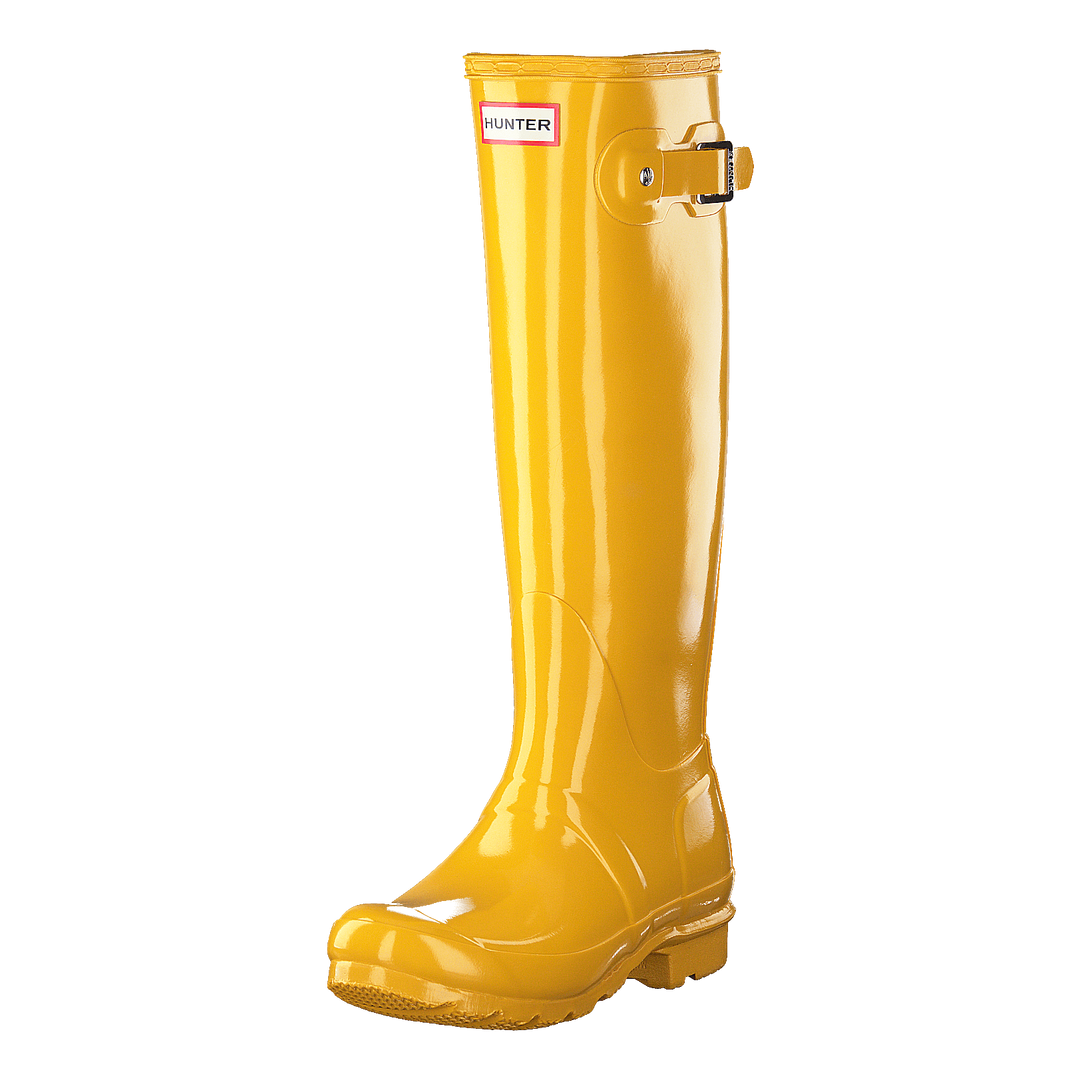 Tall yellow rain boots sales