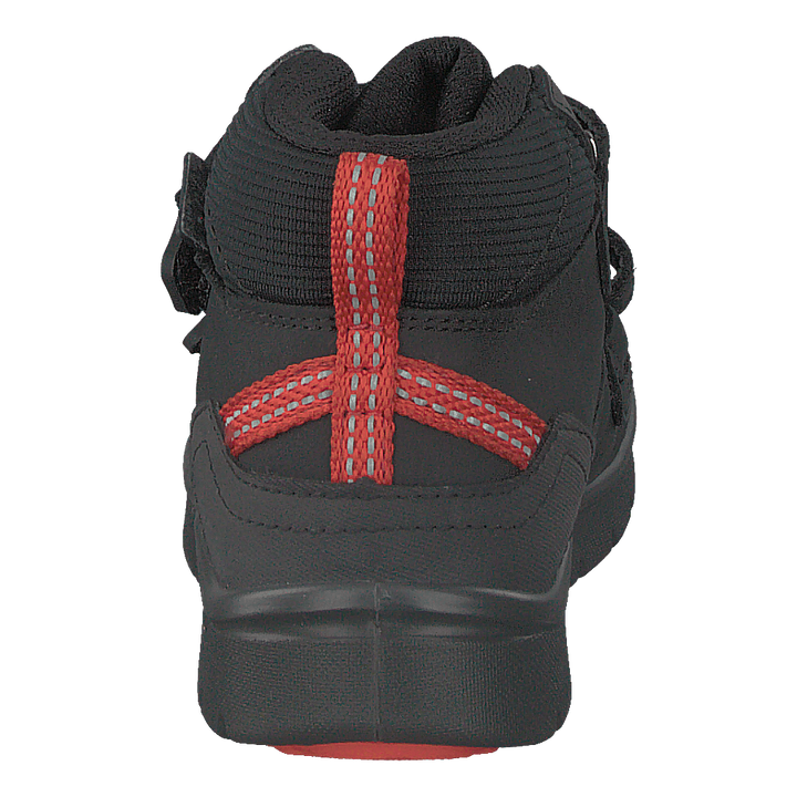 Hikeport Mid Strap Wp Black/bright Red