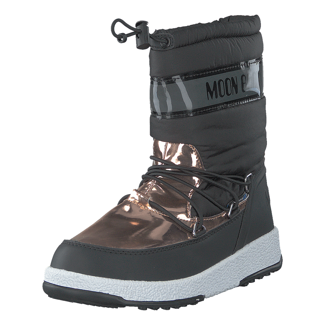 MB MOON BOOT JR GIRL SOFT WP BLACK-COPPER