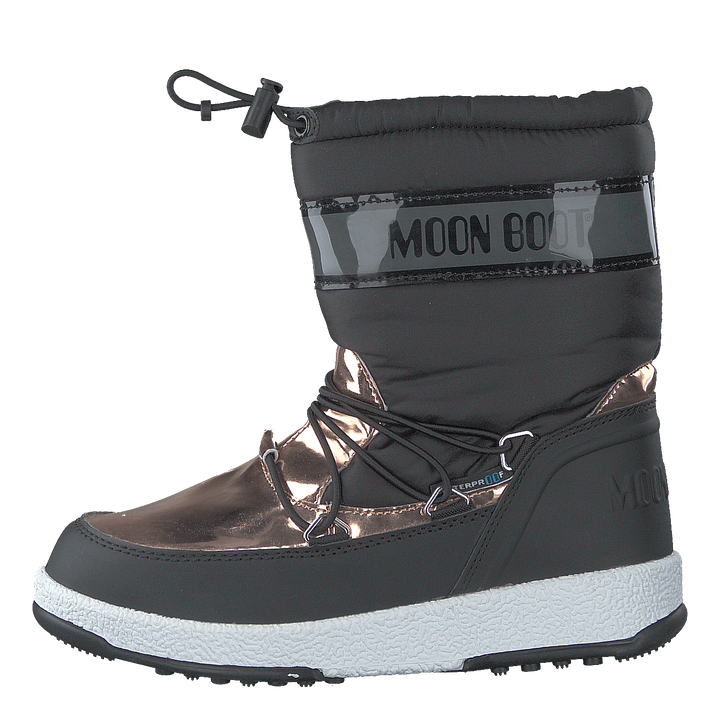 MB MOON BOOT JR GIRL SOFT WP BLACK-COPPER