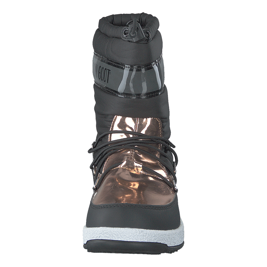 MB MOON BOOT JR GIRL SOFT WP BLACK-COPPER