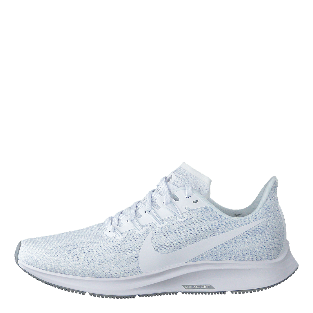 Nike Wmns Air Zoom Pegasus 36 White white half Blue Sportamore