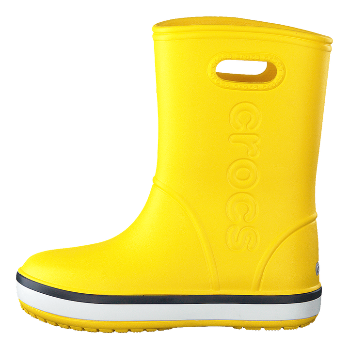 Crocband Rain Boot K Yellow/navy