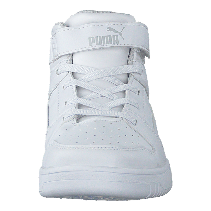 Puma Rebound Layup Sl V Ps Puma White- Black- Gray Violet