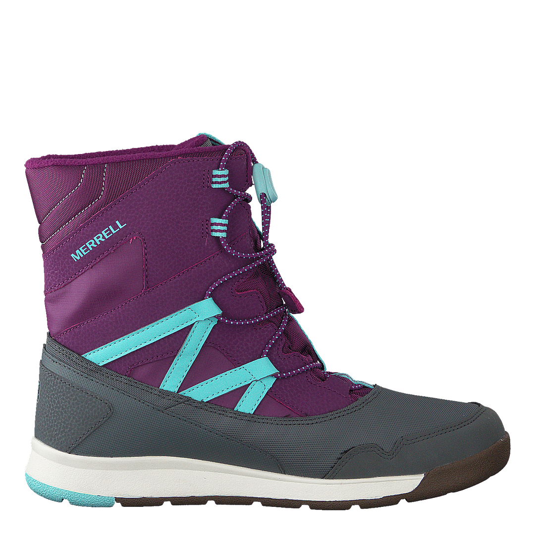 Snow Crsuh Wtpf Purple/turquoise