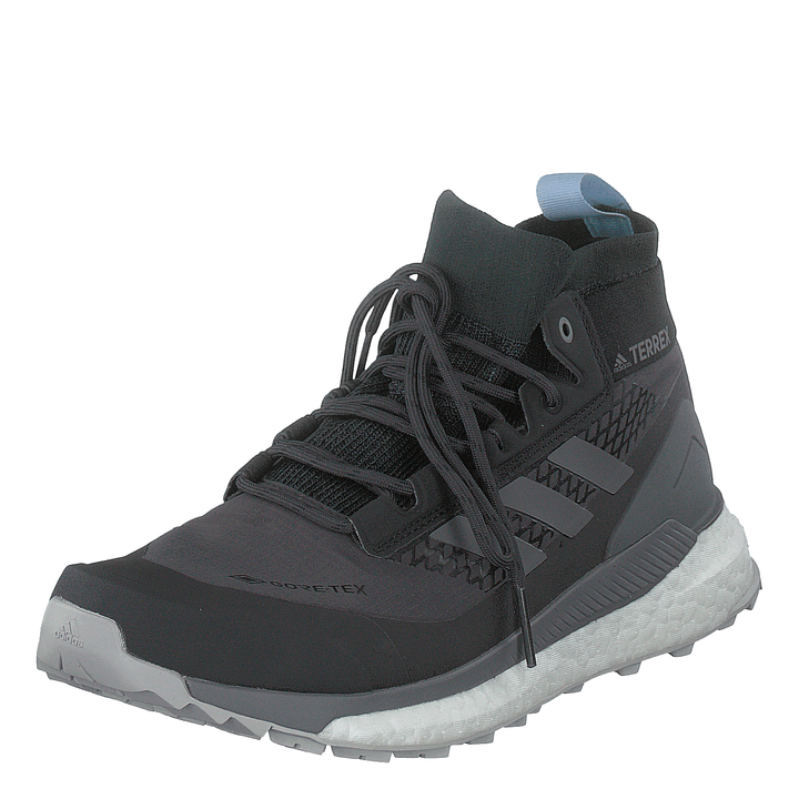 Terrex Free Hiker Gtx W Carbon/grey Four F17/glow Blue