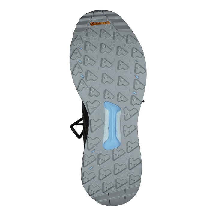 Terrex Free Hiker Gtx W Carbon/grey Four F17/glow Blue