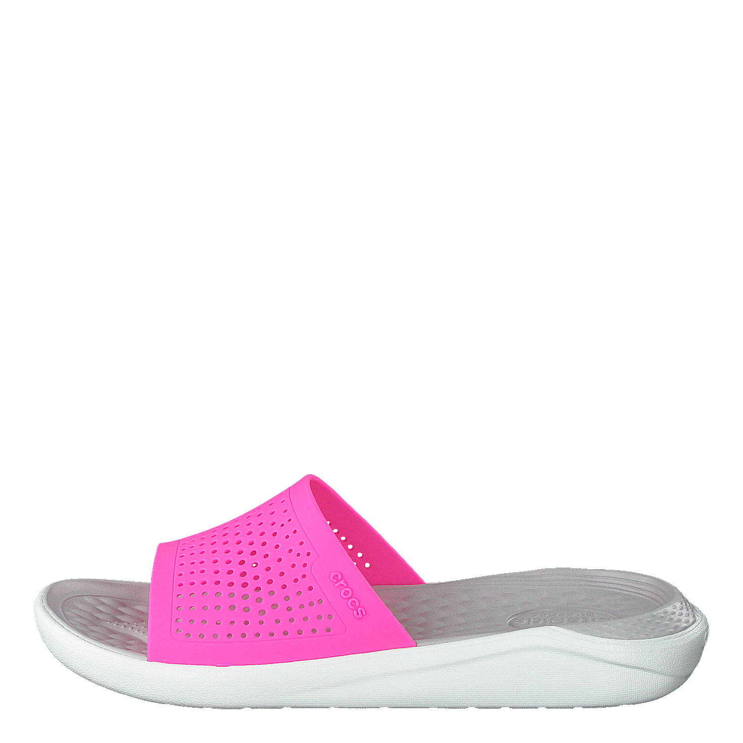 Crocs Literide Slide Electric Pink/almost White – Sportamore.com